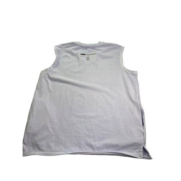 Free People Movement Tank Top Hot Shot Crewneck XS Oversized Purple Pockets - Picture 5 of 9